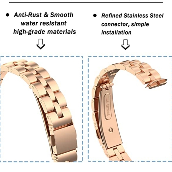 💙 4/$20 Fitbit Compatible Luxury Special Edition - Picture 4 of 10